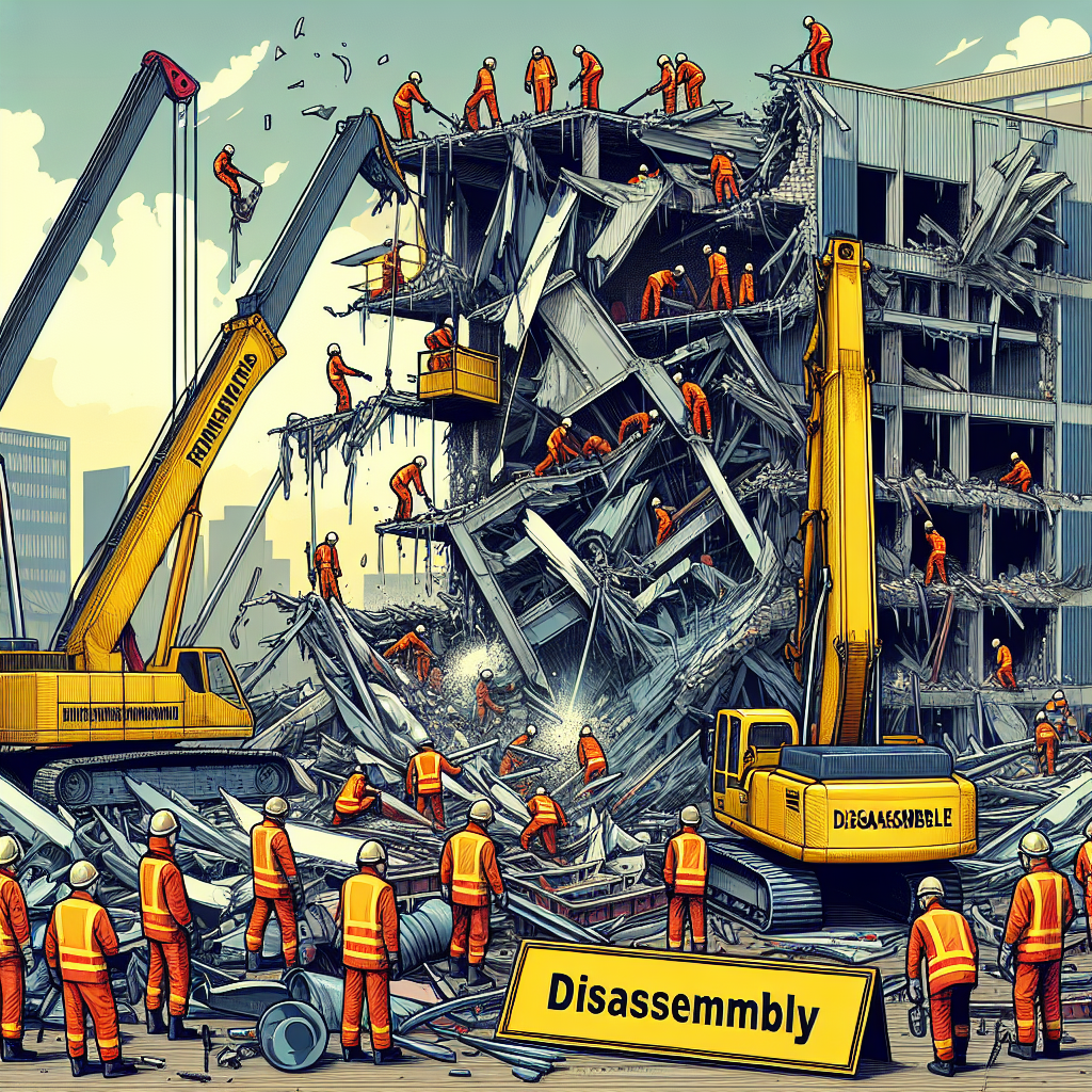 Demontaż niebezpiecznych konstrukcji: procedury i bezpieczeństwo.